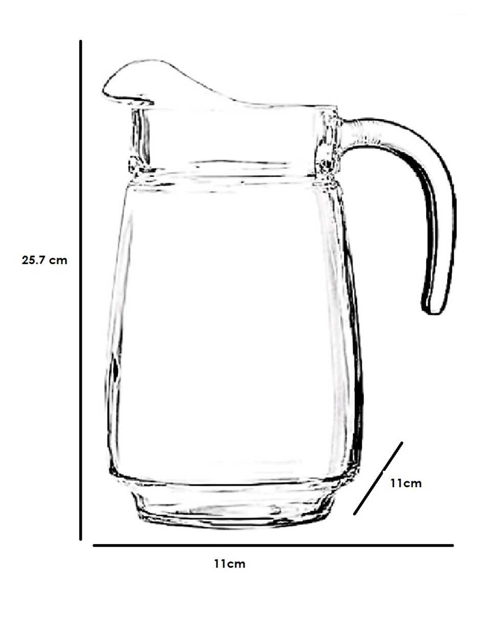 Jarra de vidrio