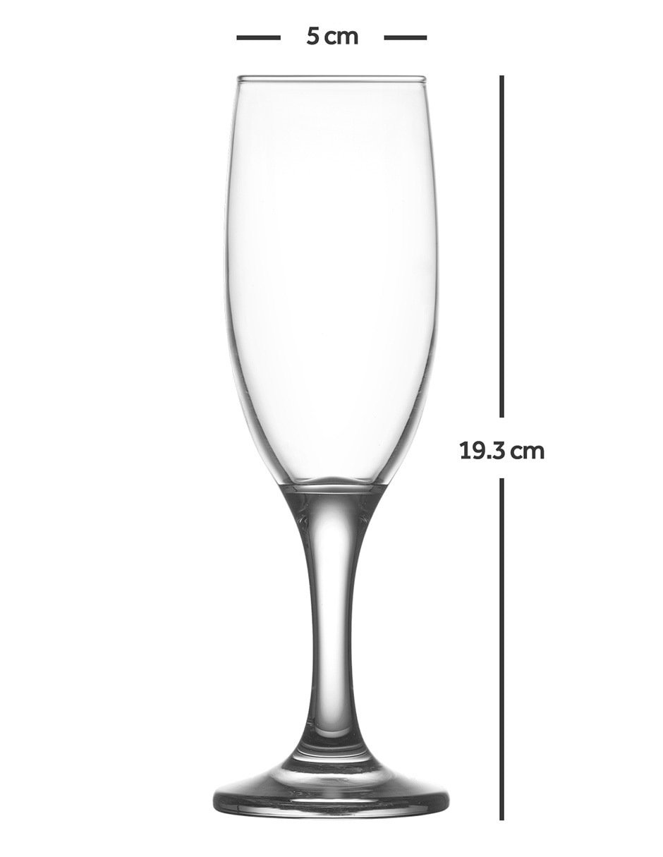 Copa para champán Basics de vidrio 5