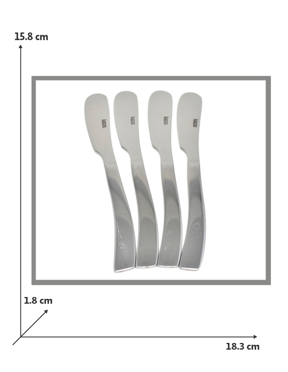Set de cuchillos utilitario 4 piezas 4