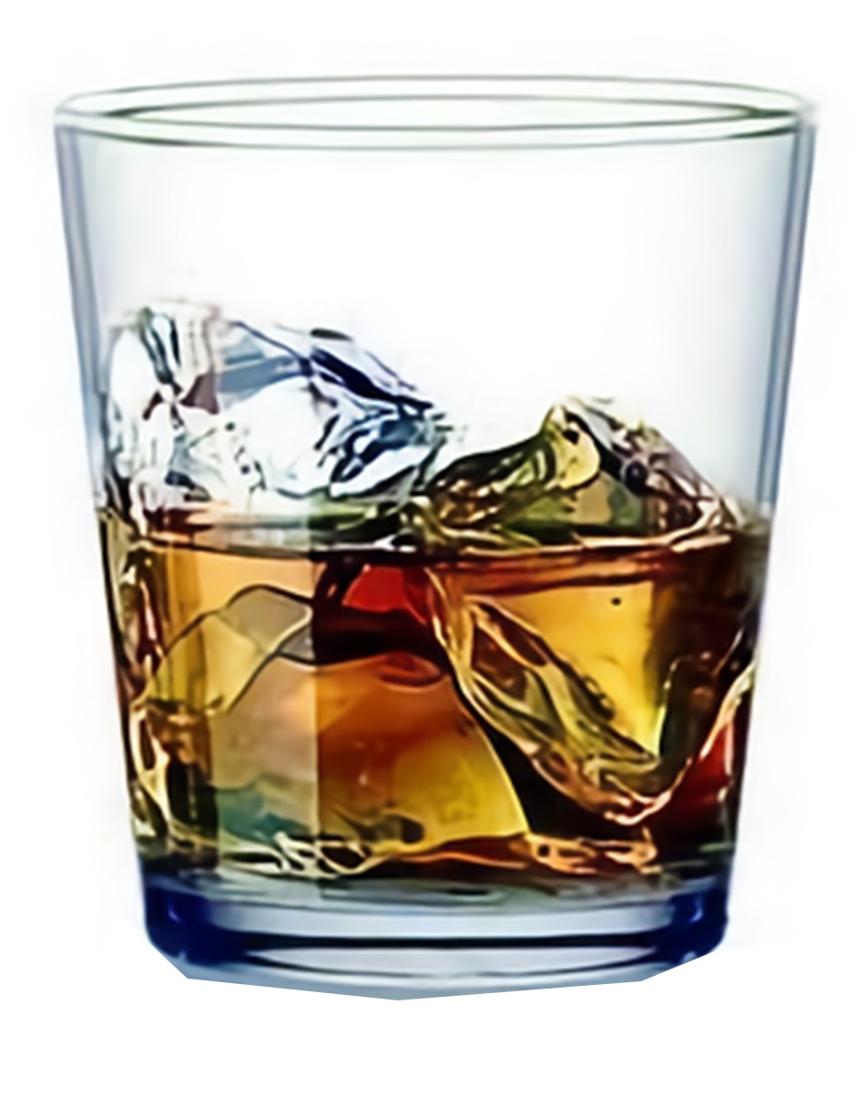Vaso Dof de vidrio