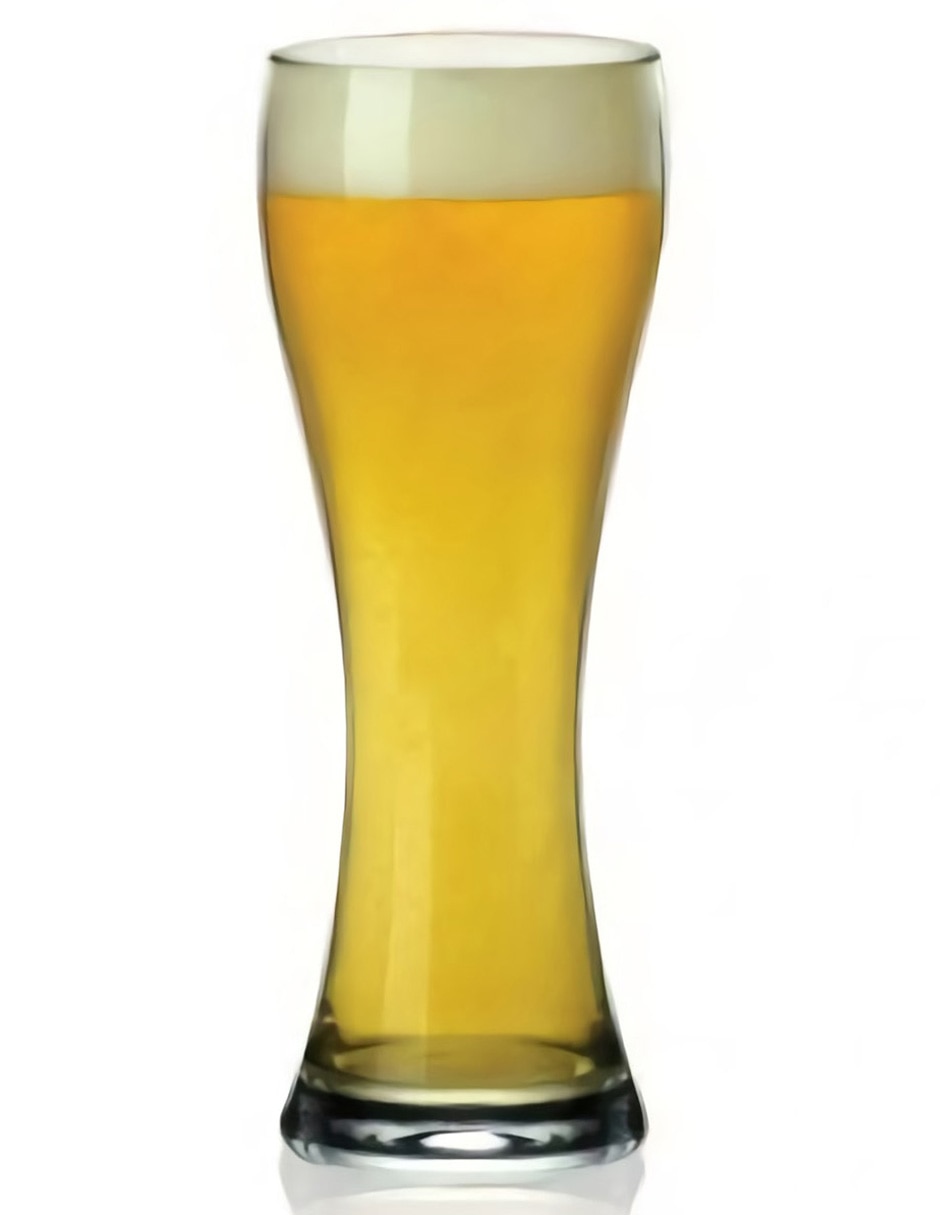 Vaso cerveza de vidrio 2