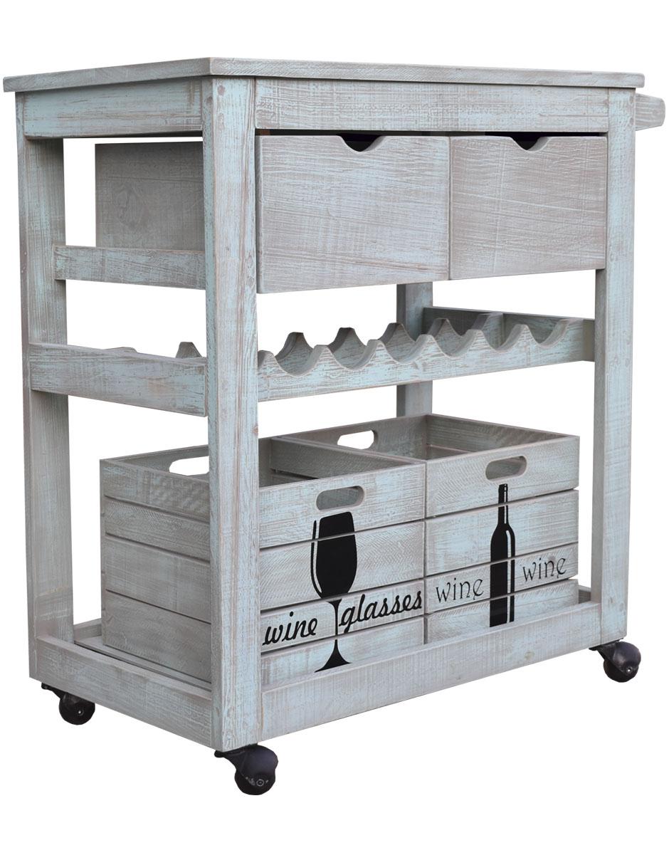 Carro de servicio Bar Hogare Vintage con Cava