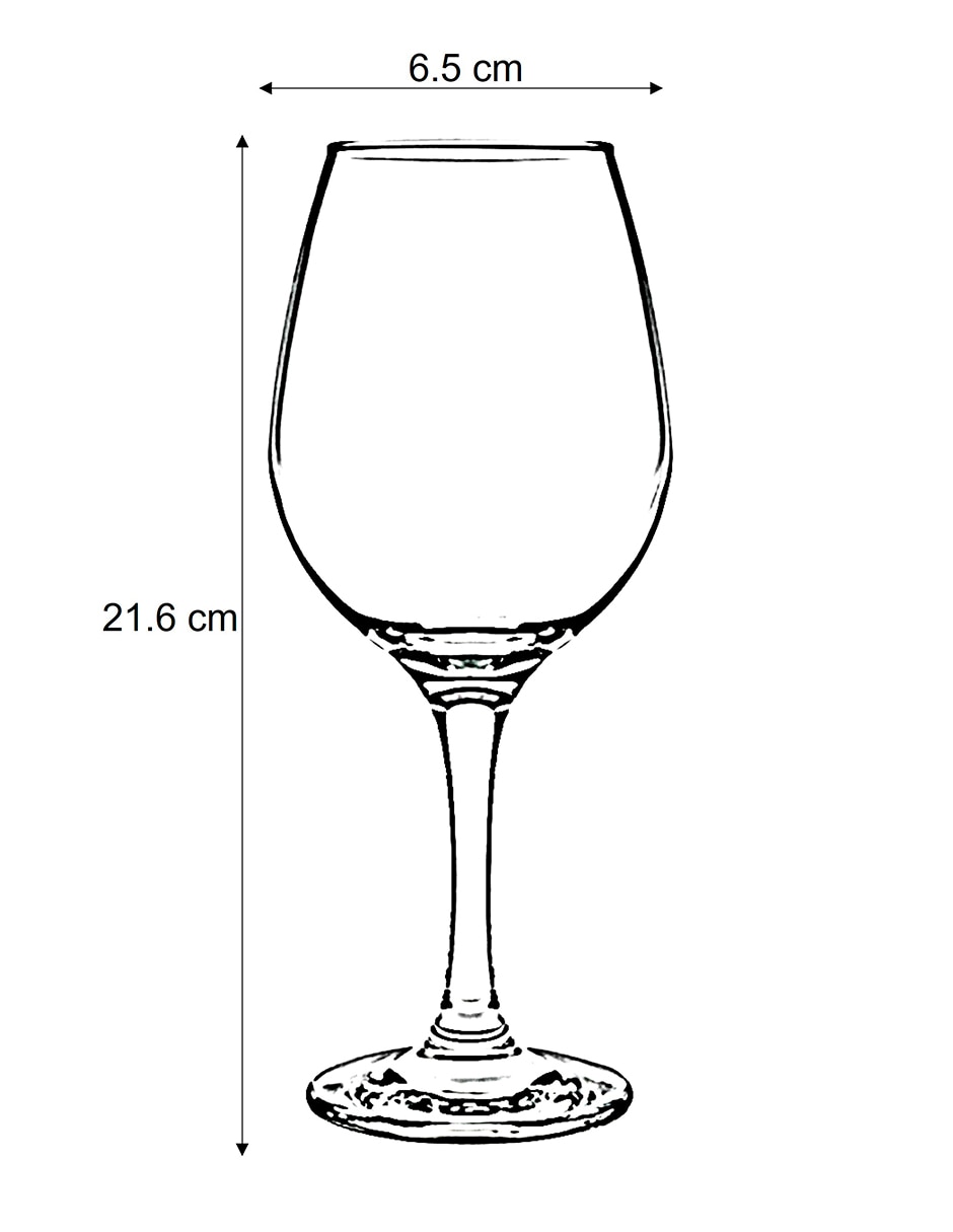 Copa para vino tinto Amber de vidrio 5