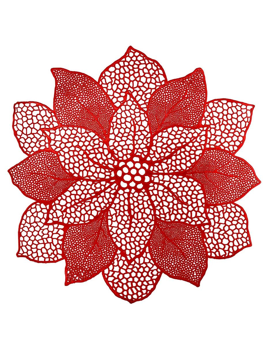 Mantel Poinsettia