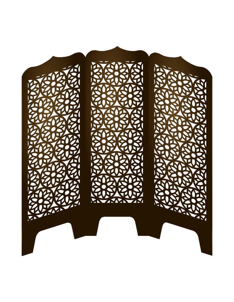 Biombo 3 paneles de MDF 1
