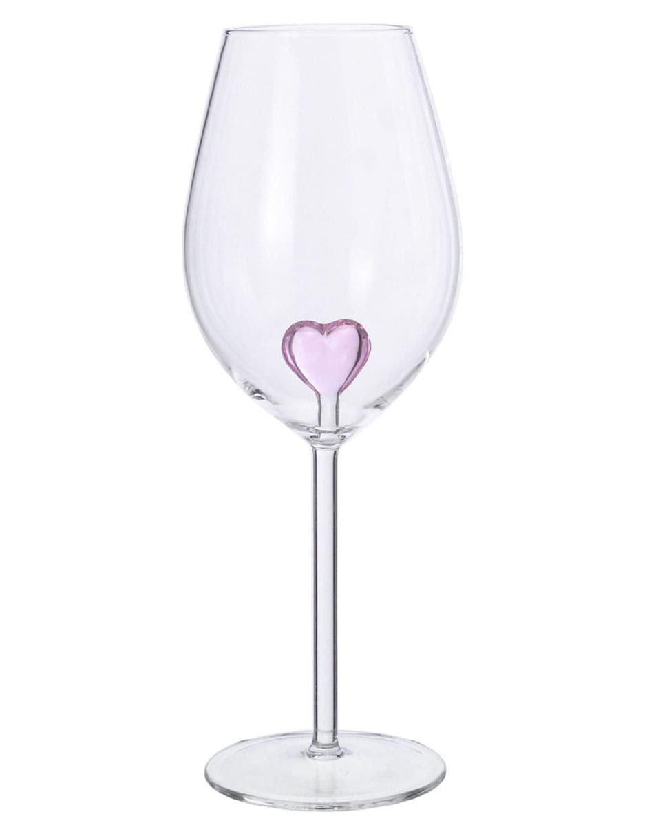 Copa para vino Hearts de vidrio