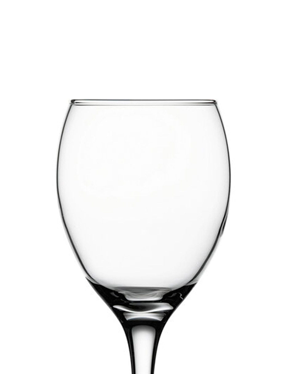 Copa para vino tinto de vidrio