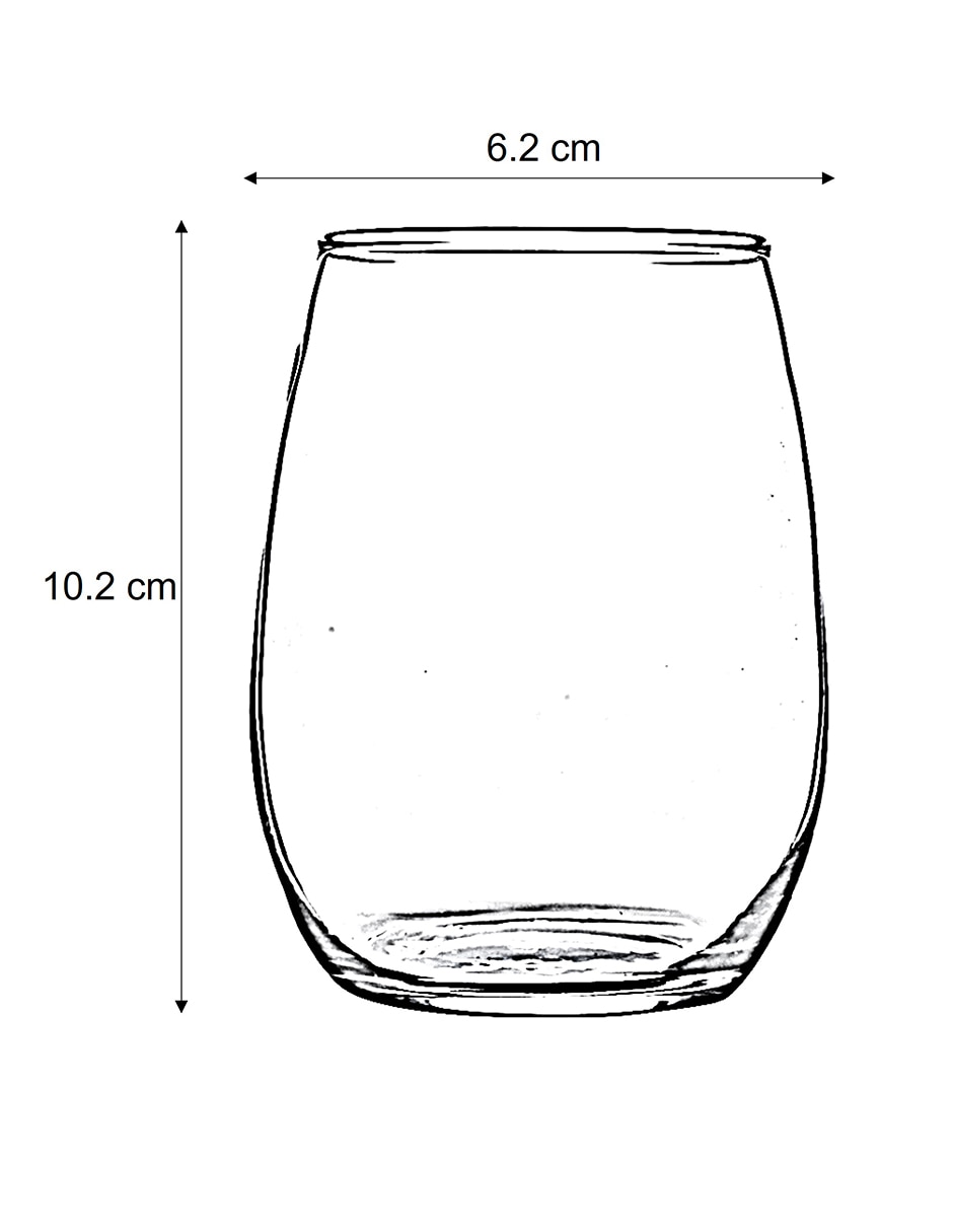 Copa para vino blanco Amber de vidrio