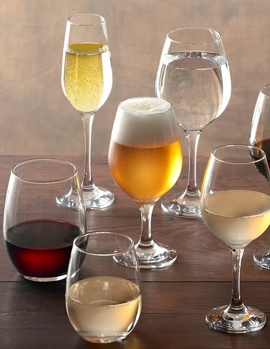 Copa para vino blanco Amber de vidrio