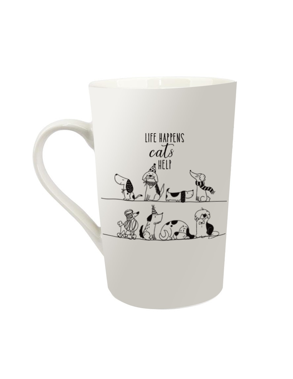 Taza americana Perritos