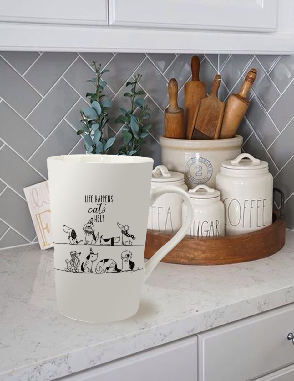 Taza americana Perritos