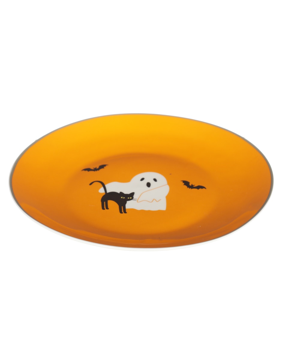 Set platos ensalada de halloween de cerámica 4 piezas 3