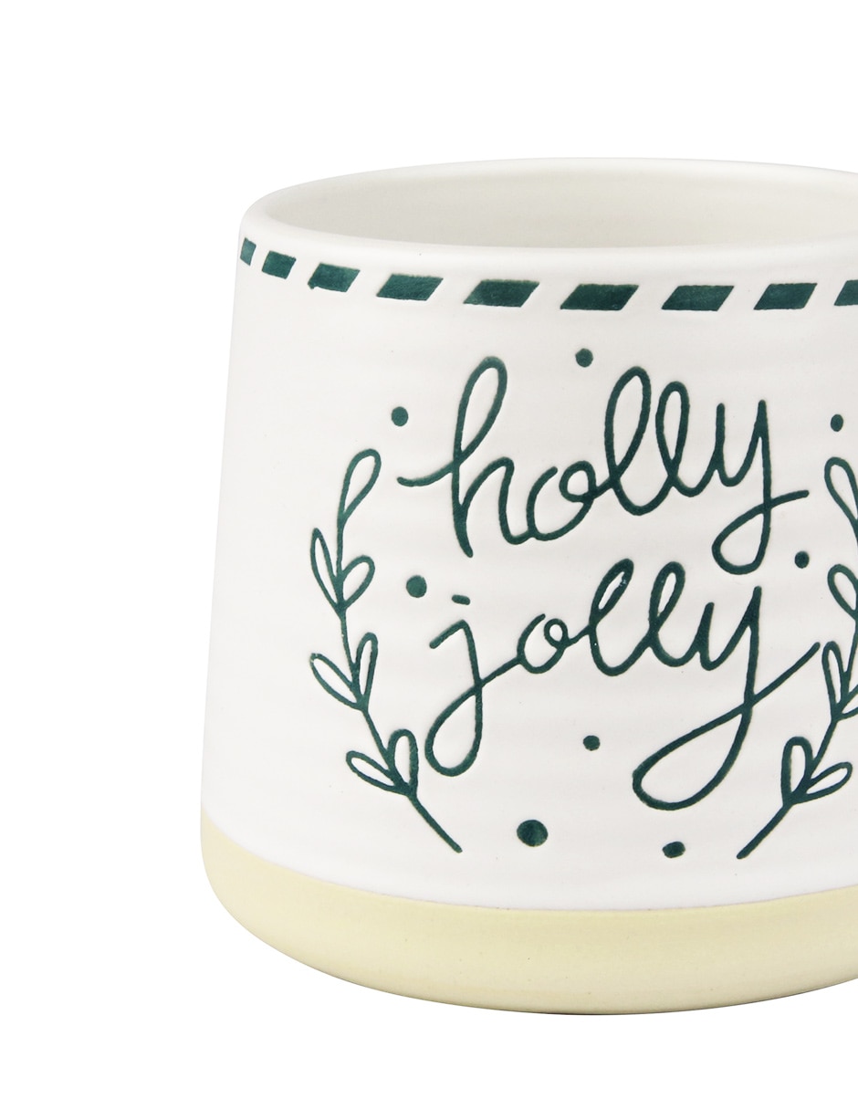 Set de tazas navideñas latte 3