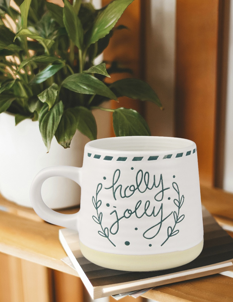 Set de tazas navideñas latte 2