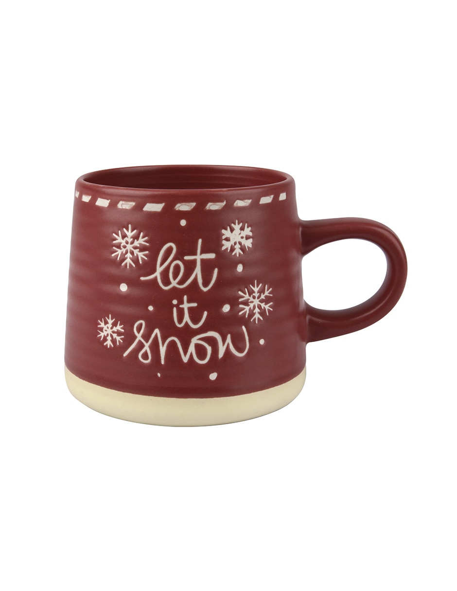Set de tazas navideñas latte 4