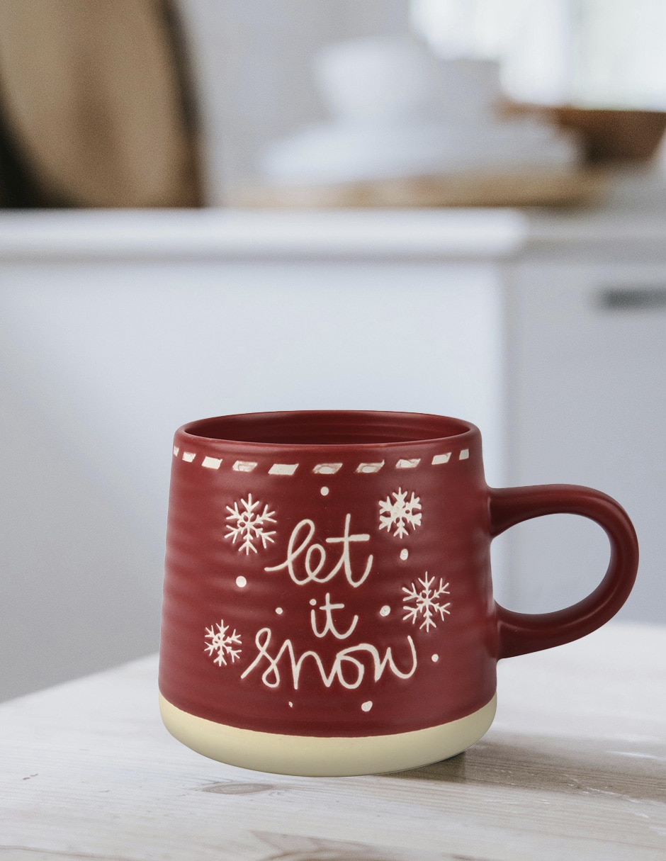 Set de tazas navideñas latte 2