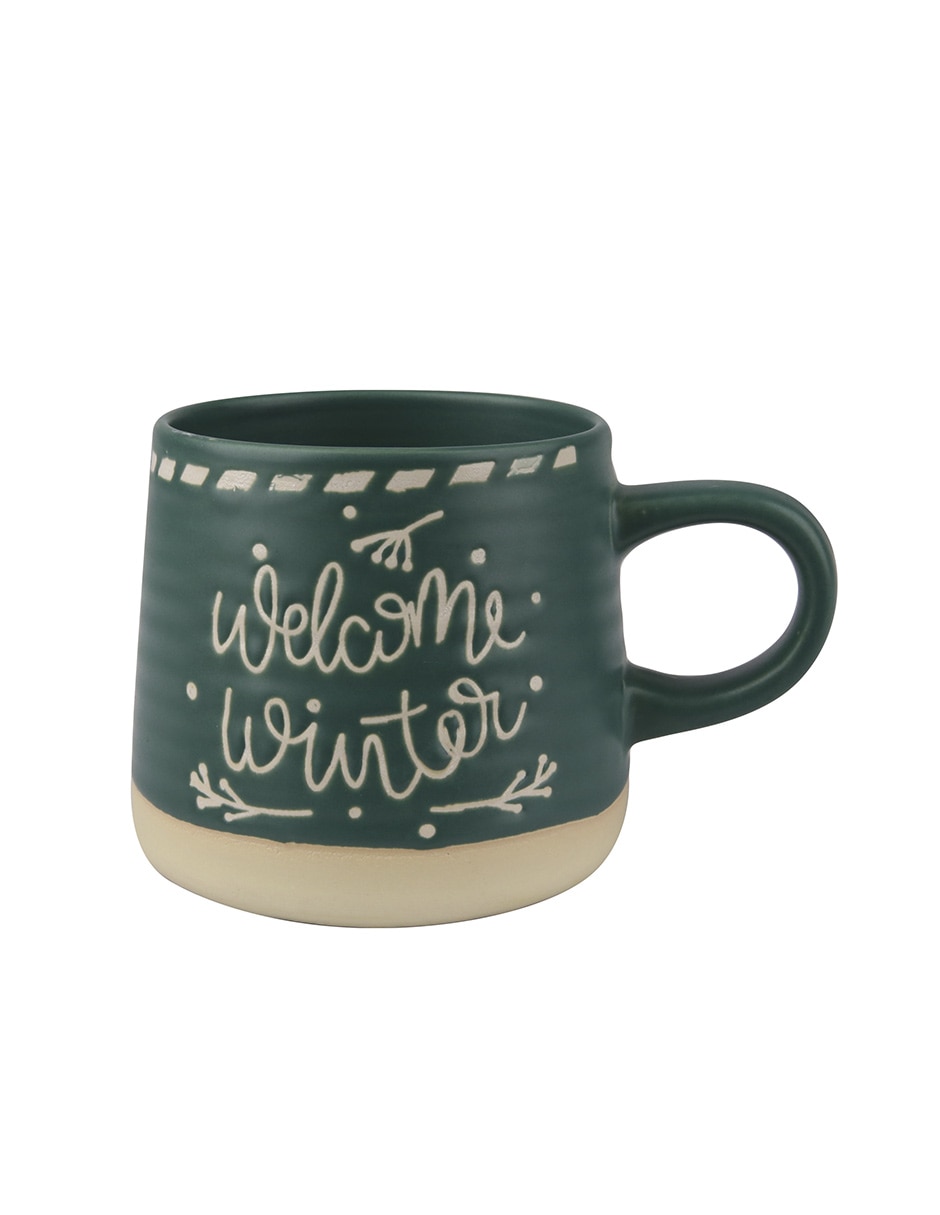 Set de tazas navideñas latte 4