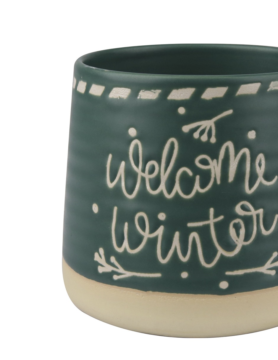 Set de tazas navideñas latte 3