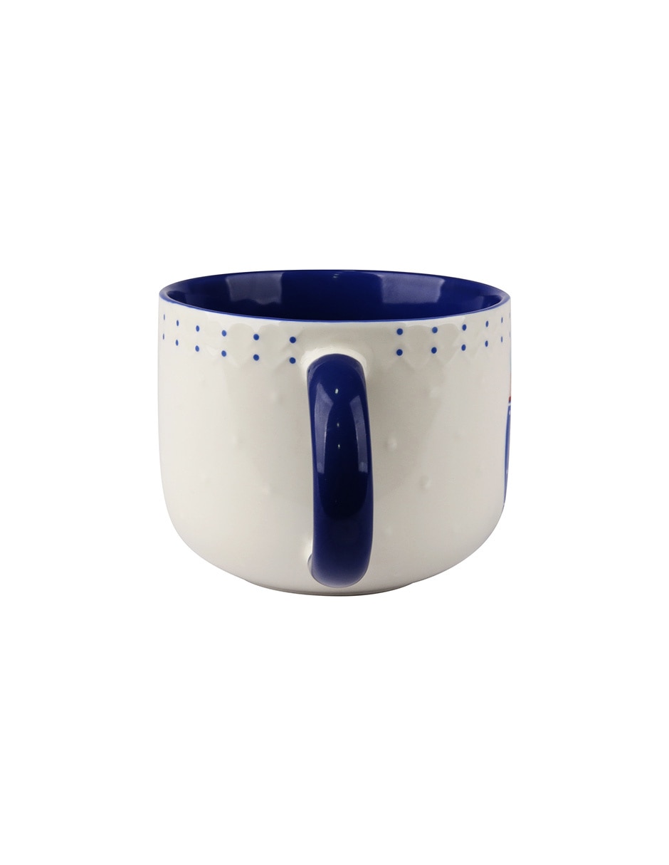 Set de tazas navideñas latte 4