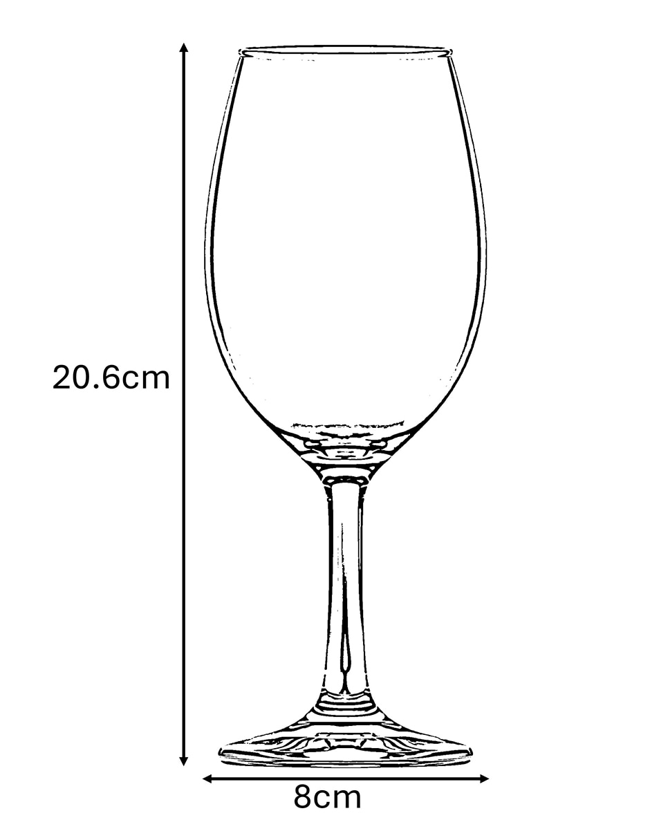 Set de vasos para agua Mikonos de vidrio con 18 piezas 6