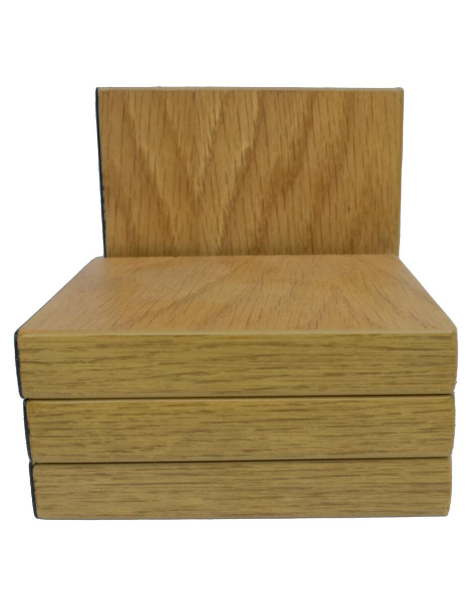 Set de portavasos haus coasters de madera 4 piezas