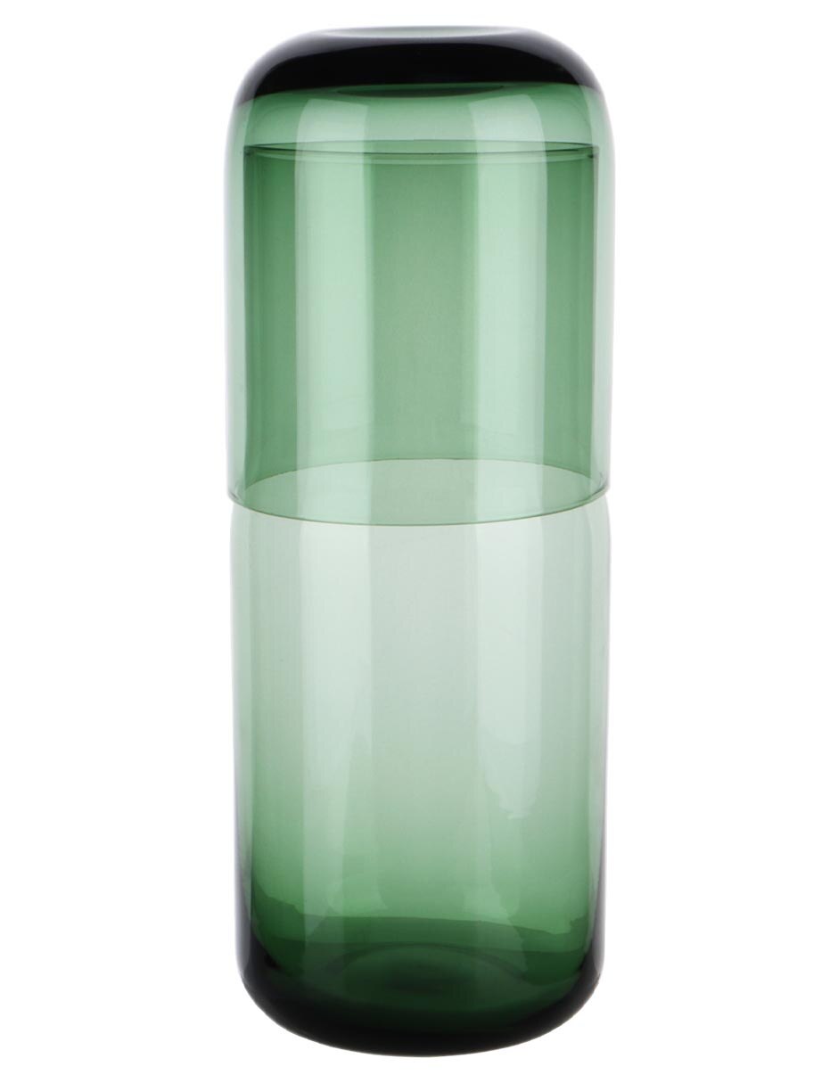 Set jarra con vaso de vidrio Haus Basics