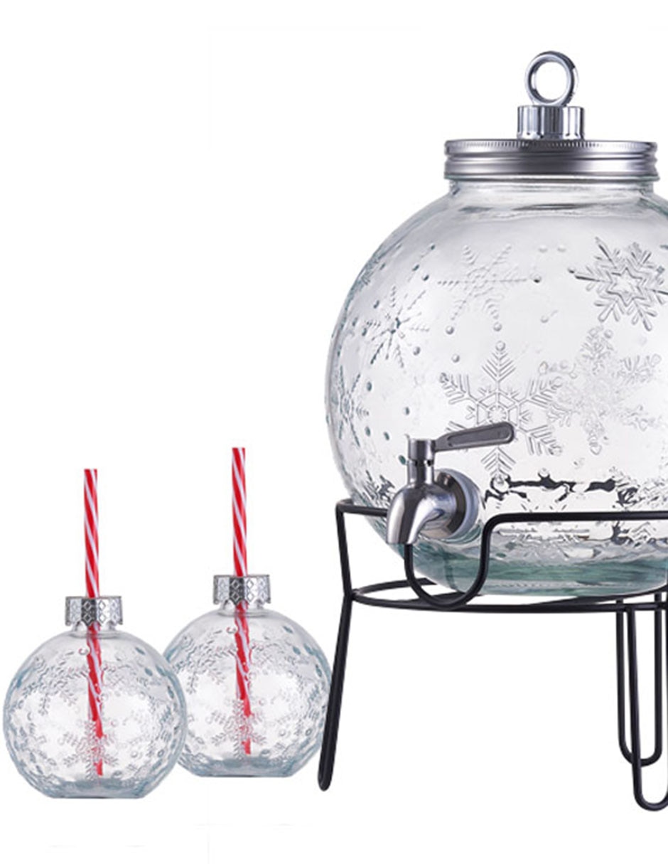 Vitrolero de vidrio Snowball Season 2