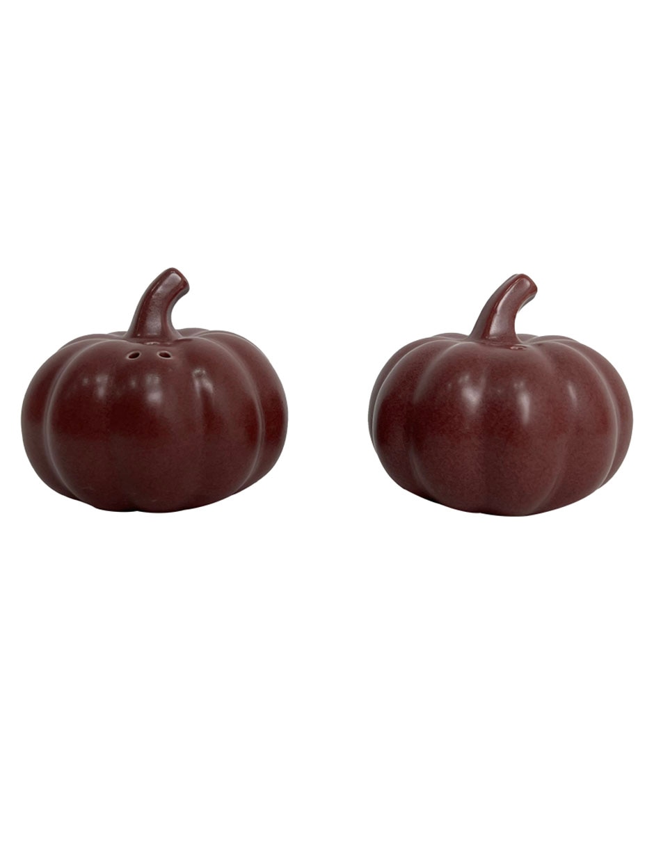 Salero y pimentero Pumpking Harvest de cerámica
