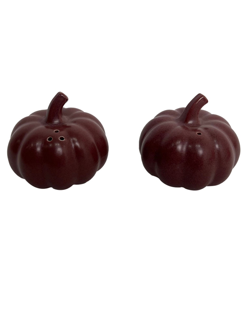 Salero y pimentero Pumpking Harvest de cerámica 4
