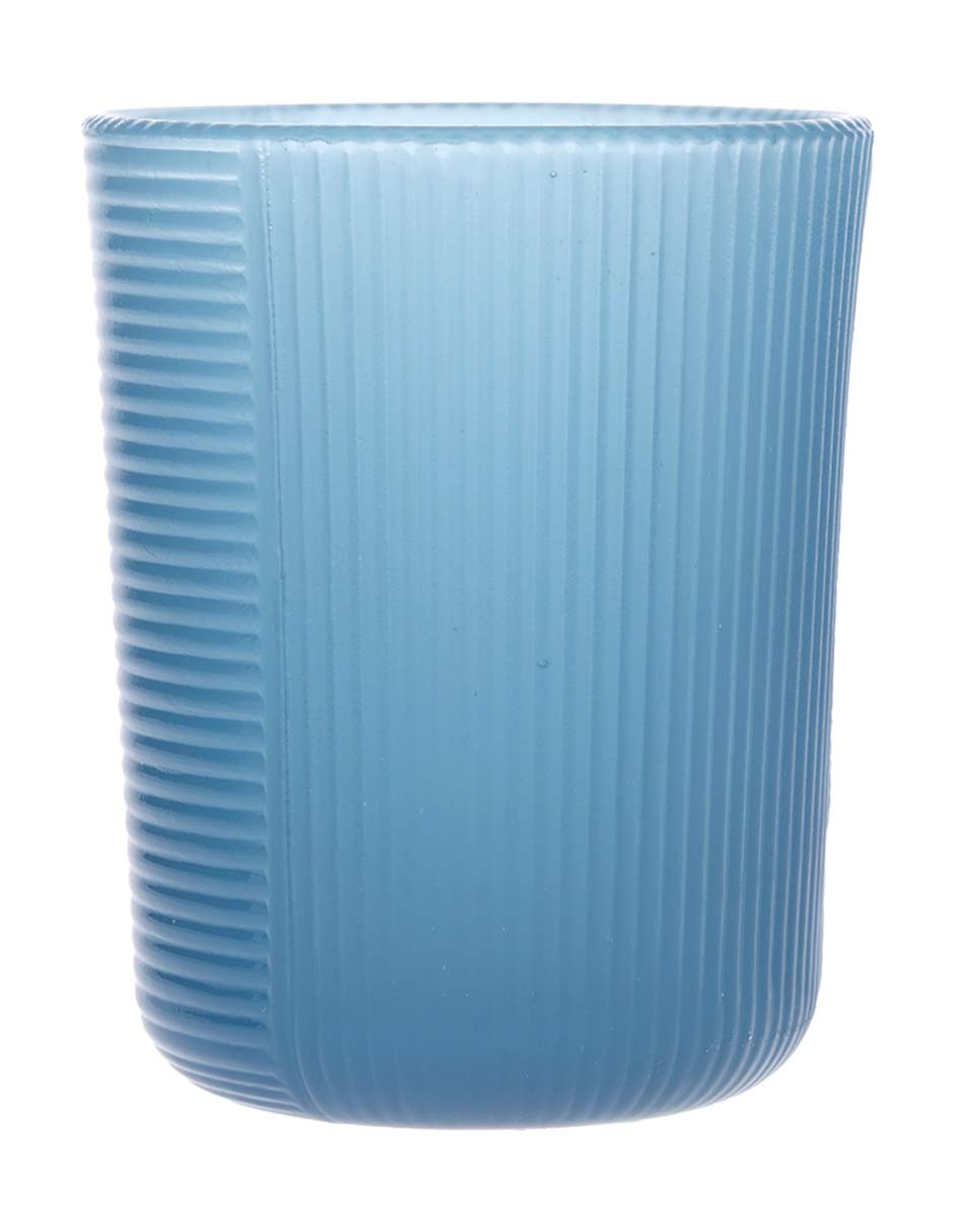 Vaso para agua Peace Colors de vidrio