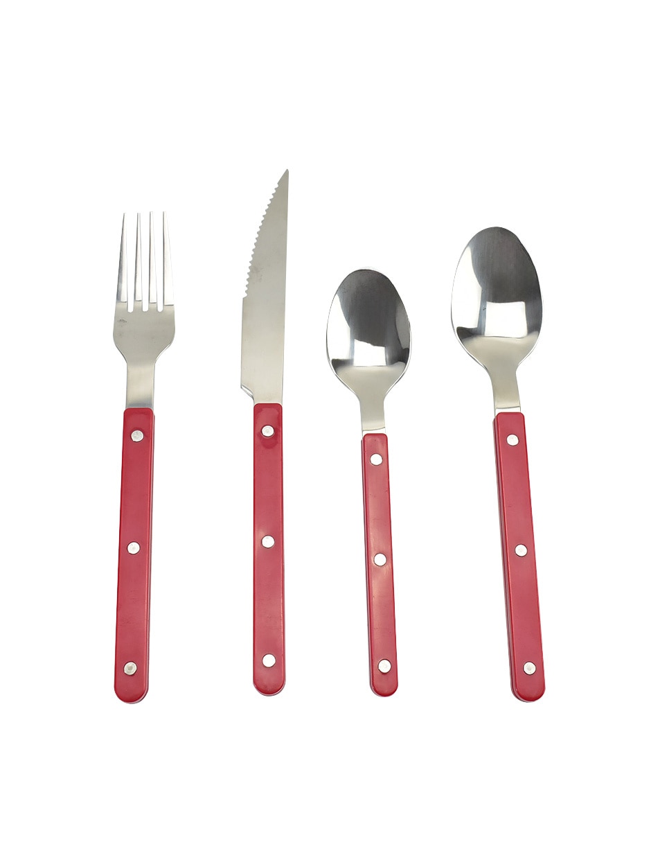 Set cubiertos de acero inoxidable 16 piezas 1