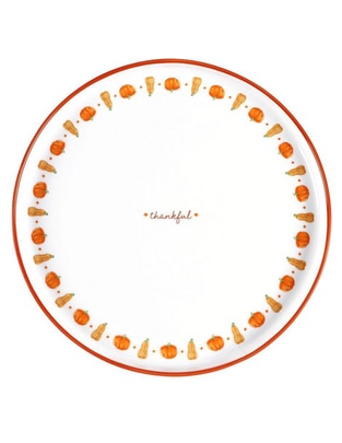 Plato trinche Haus Harvest Pumpkins de stoneware