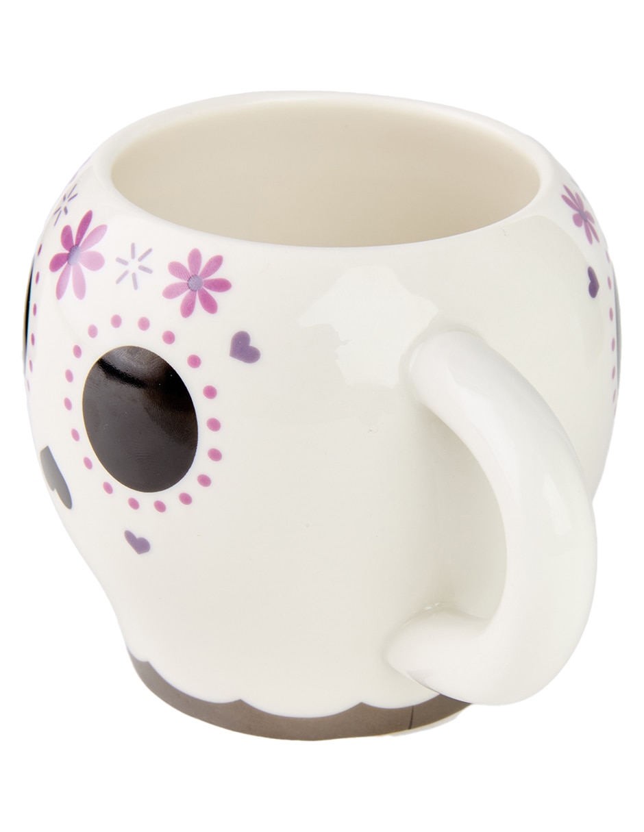 Taza de día de muertos ornamental 4