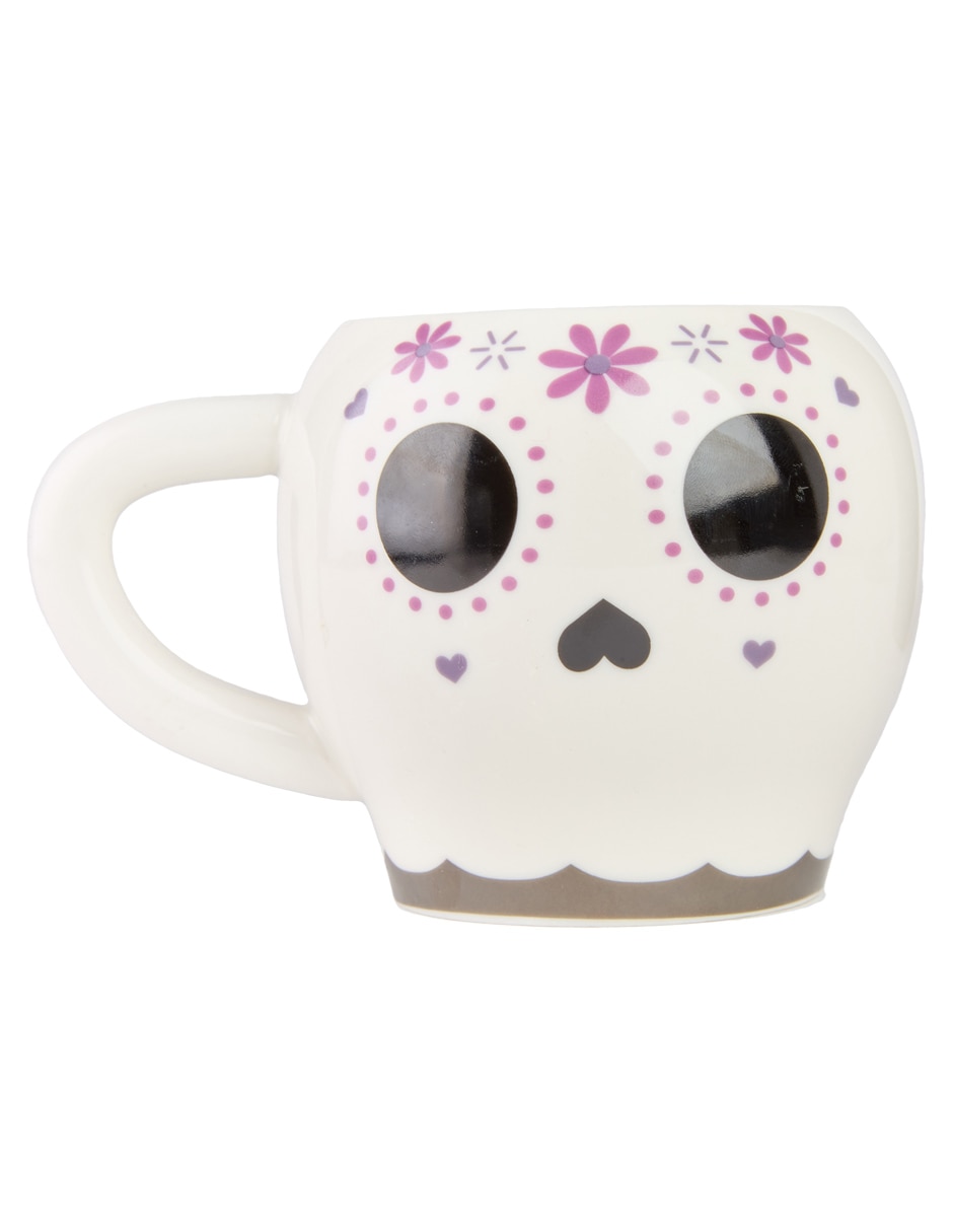 Taza de día de muertos ornamental 3