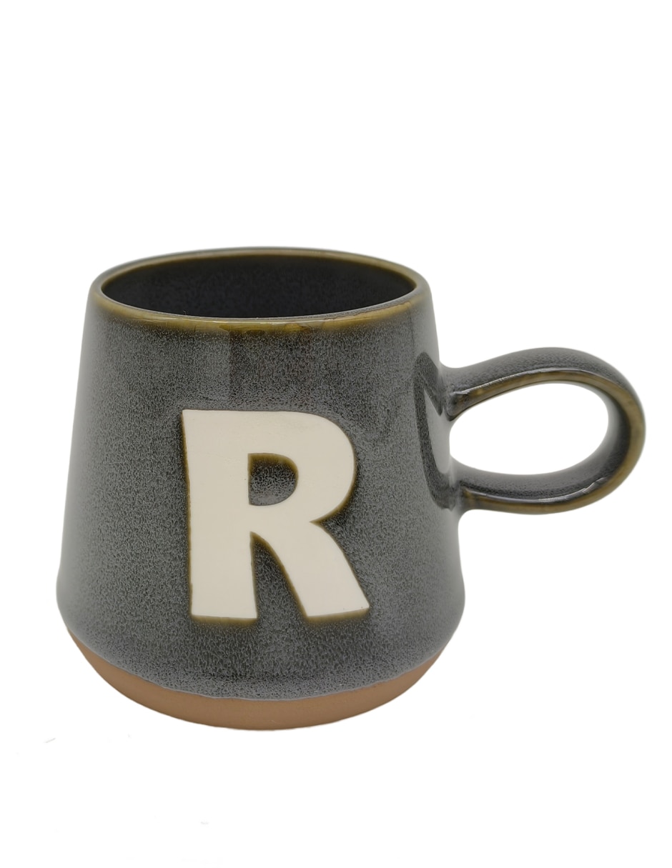 Taza americana Haus letra R