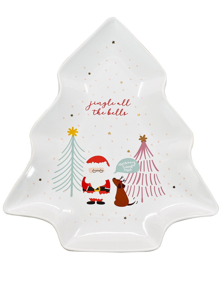 Charola decorativa de porcelana 2