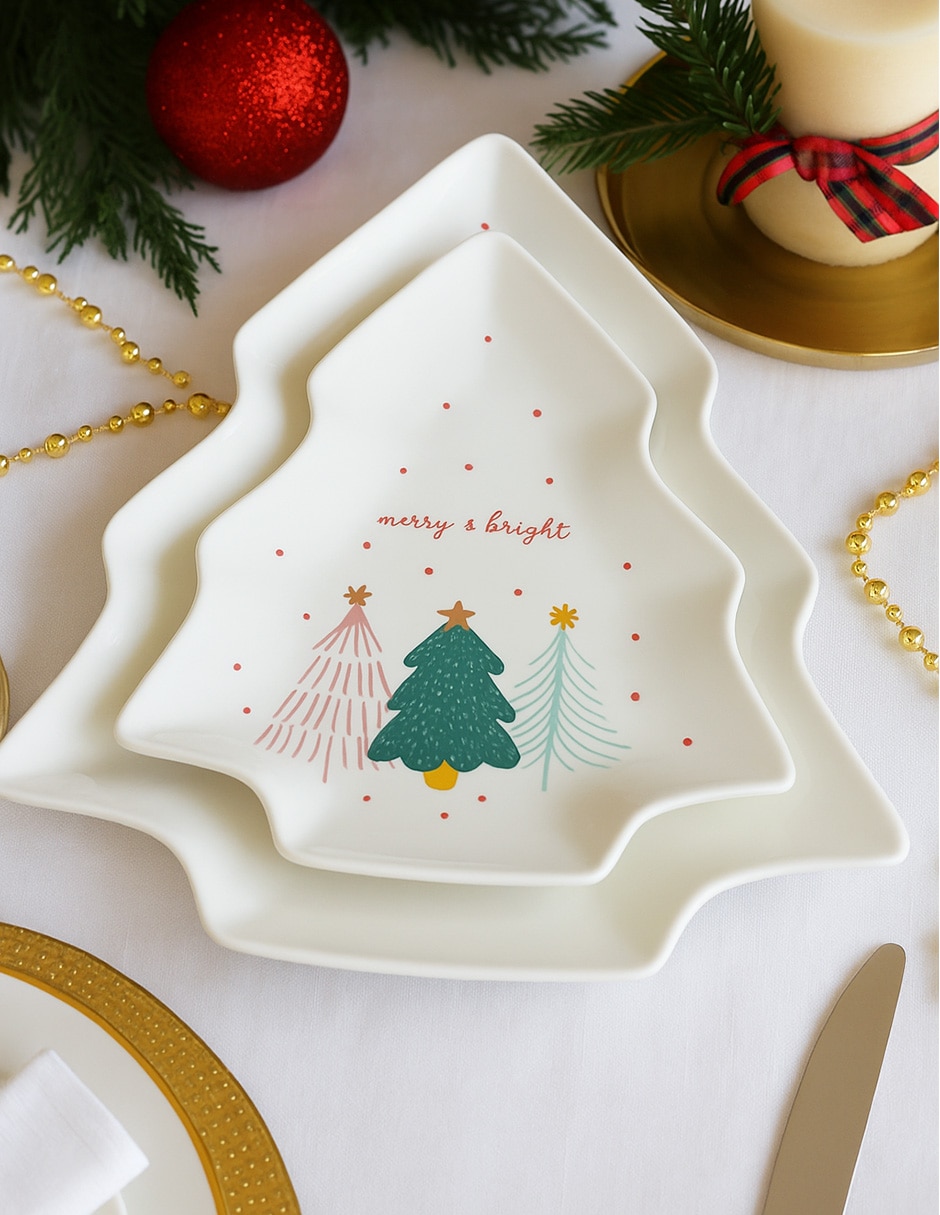 Charola decorativa de porcelana 5