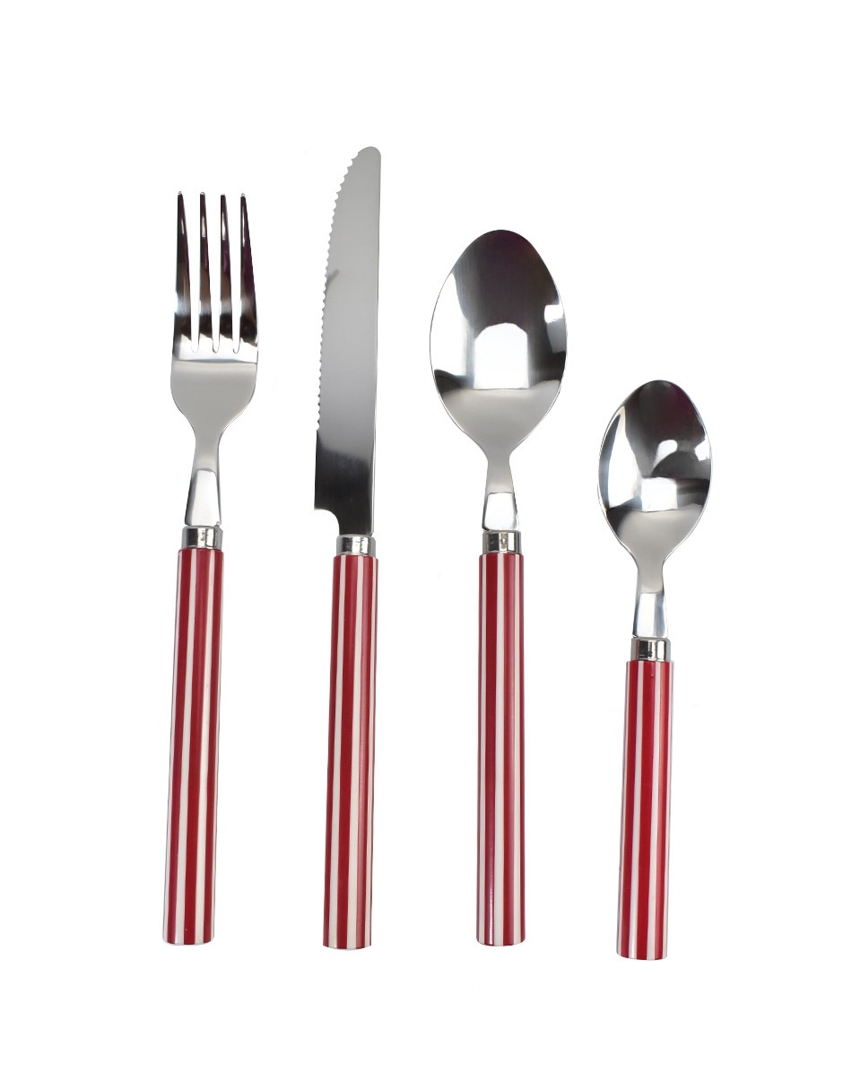 Set cubiertos lugano de acero inoxidable 16 piezas Set cubiertos lugano de acero inoxidable 16 piezas