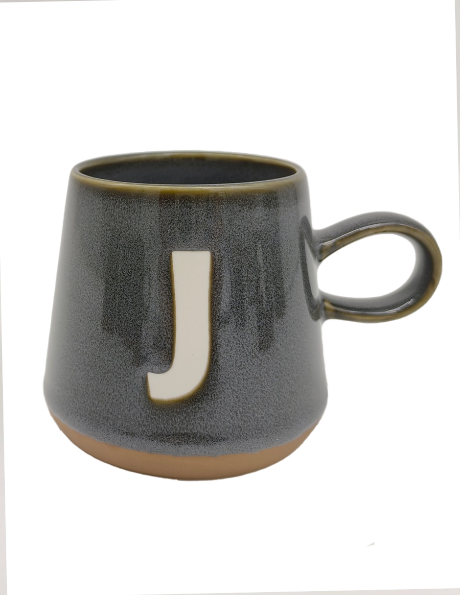 Taza americana Haus letra J