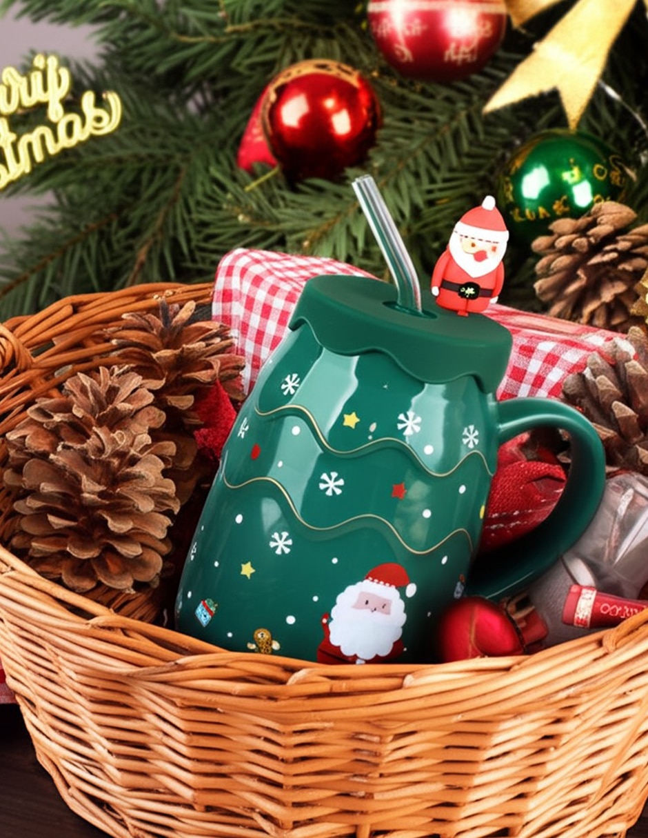 Taza latte Silent Night 5