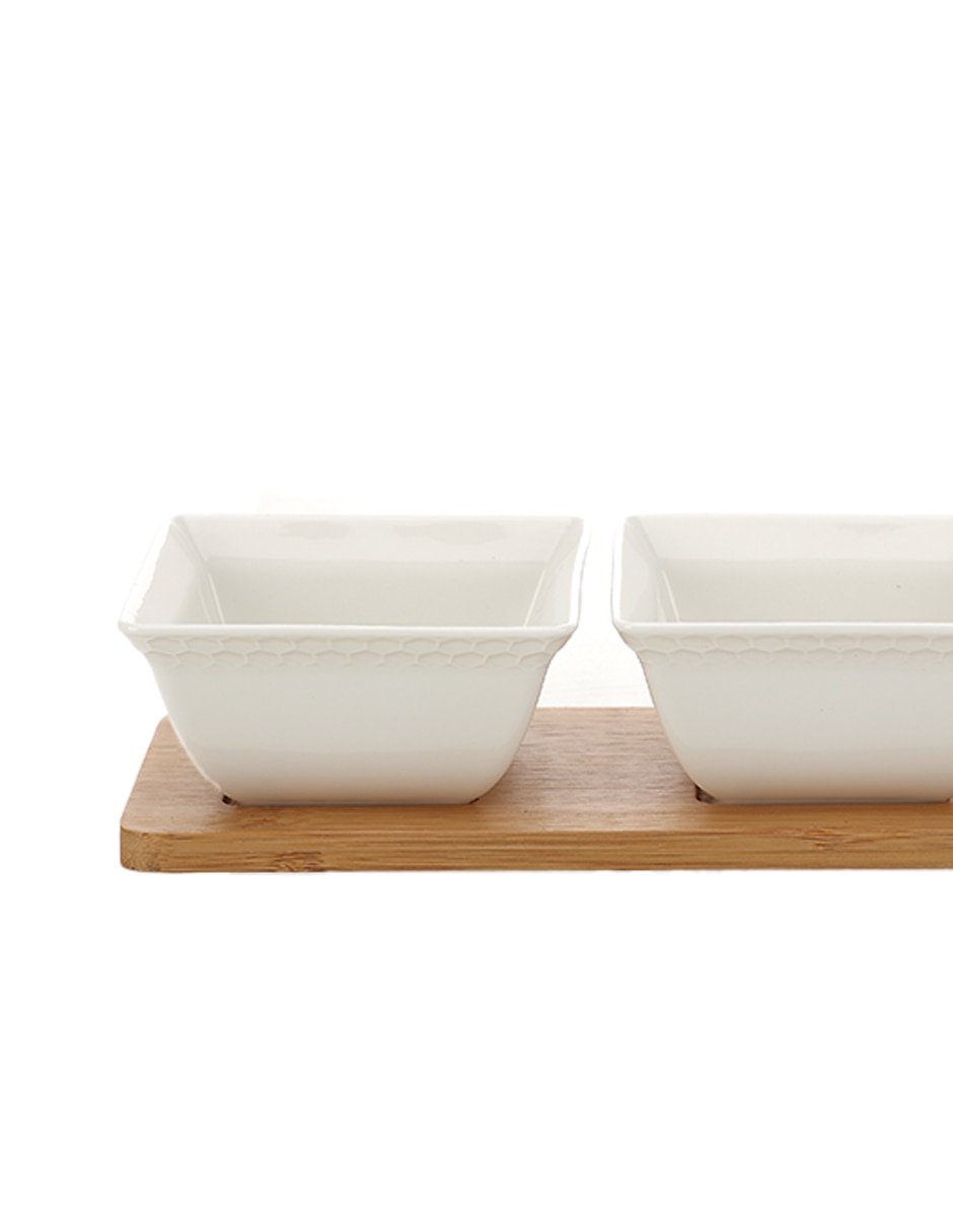 Set salsera Mambu de porcelana 2