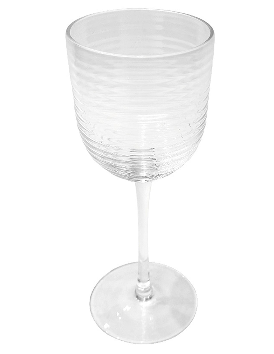 Copa para agua de vidrio 2