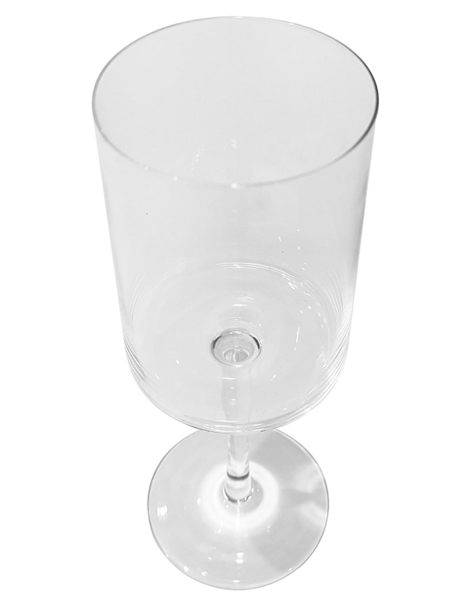 Copa para agua de vidrio