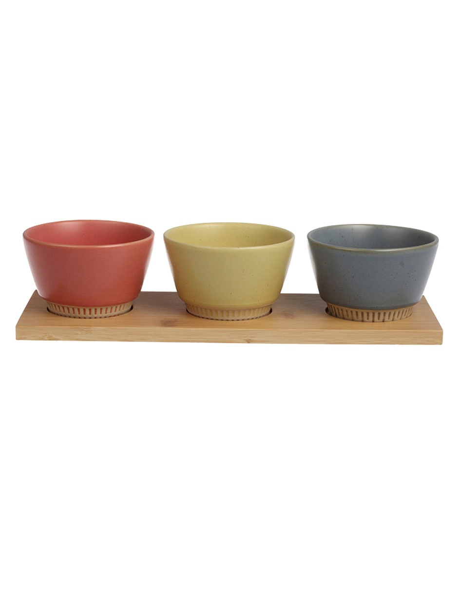 Set botanero Haus de stoneware