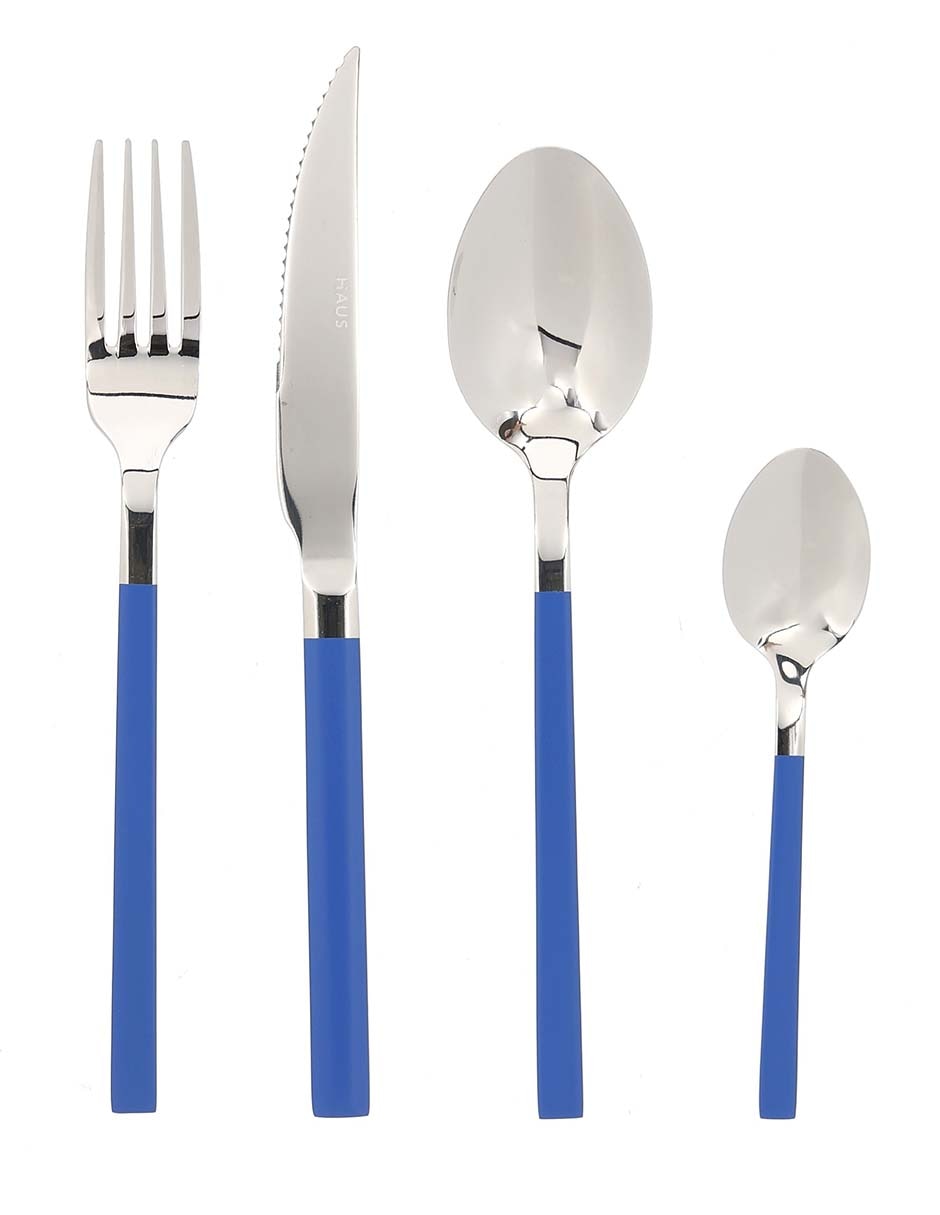Set cubiertos de acero inoxidable 16 piezas