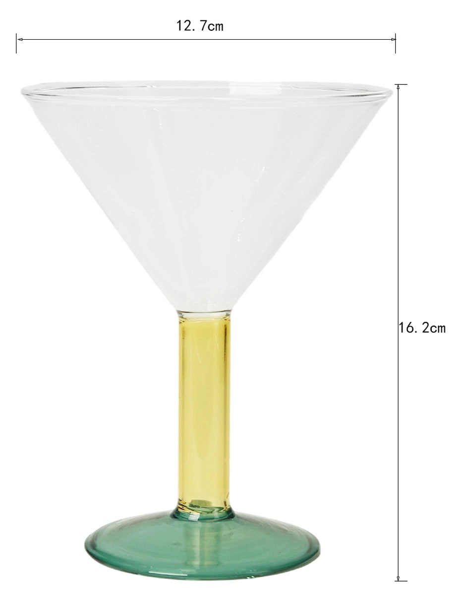 Copa para martini haus vitrolor de cristal