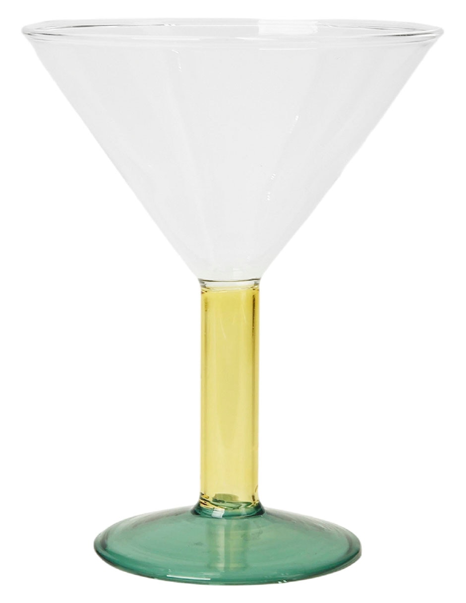 Copa para martini vitrolor de cristal