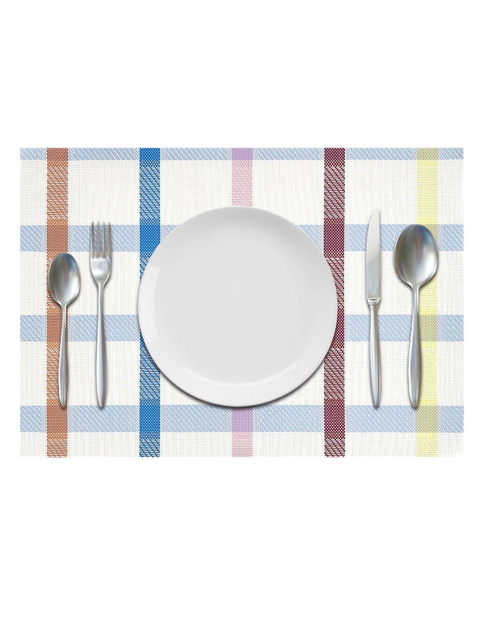 Mantel individual rectangular Pascua