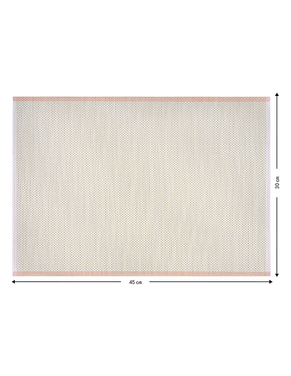 Mantel individual rectangular 6