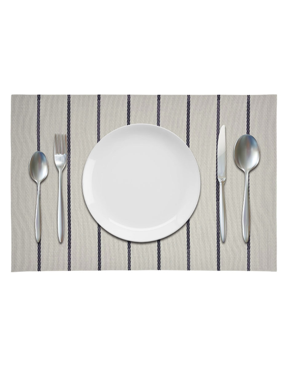 Mantel individual rectangular de PVC 2